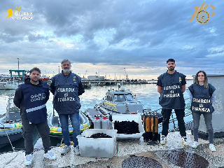 Ancona -  Maxi sequestro di 3mila ricci di mare pescati illegalmente e rigettati in mare